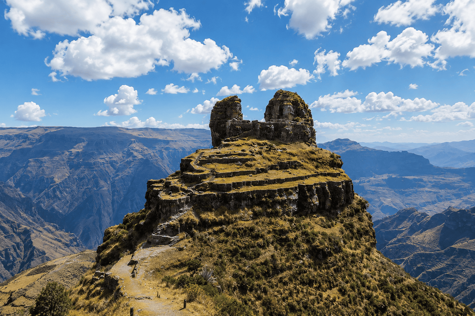 Waqrapukara: guía para visitar la legendaria fortaleza