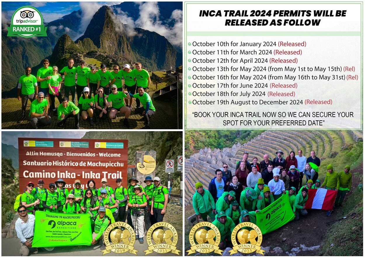 book your inca trail to machu picchu 2024