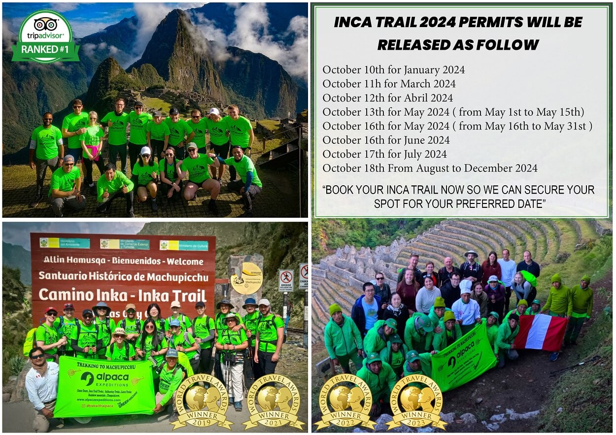 book your inca trail to machu picchu 2024