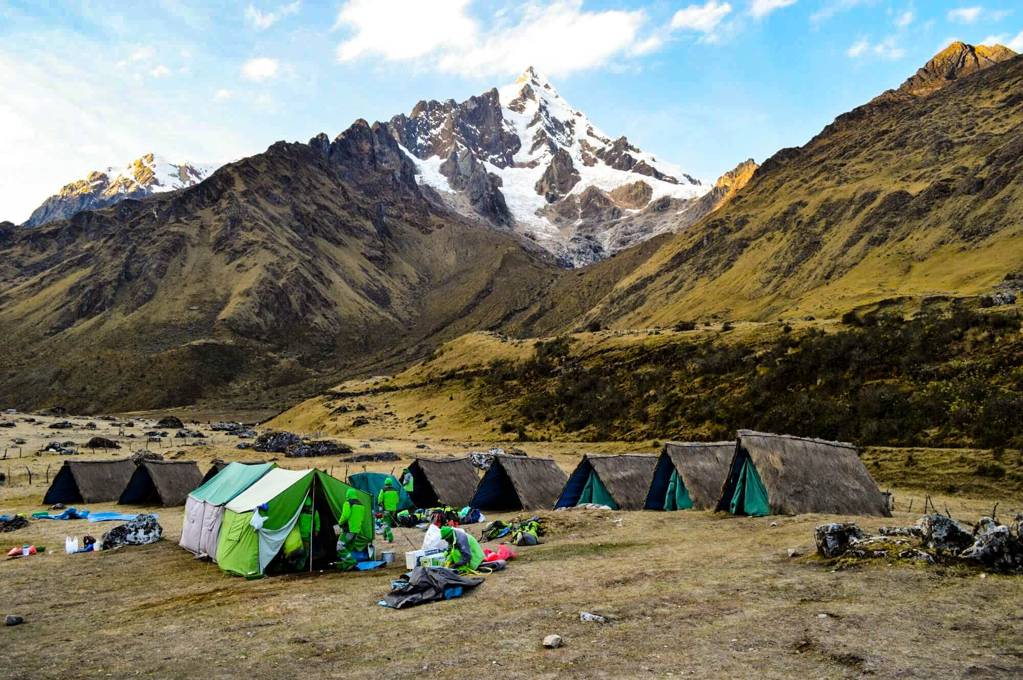 Alpaca Expeditions campsite