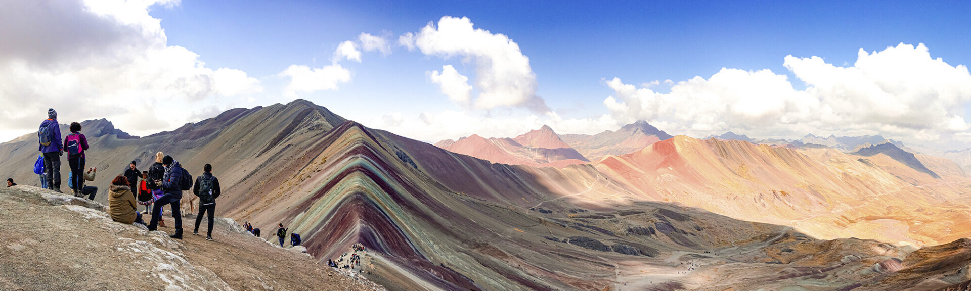 Stunning landscape of the Ausangate Trek and Rainbow Mountain Tour