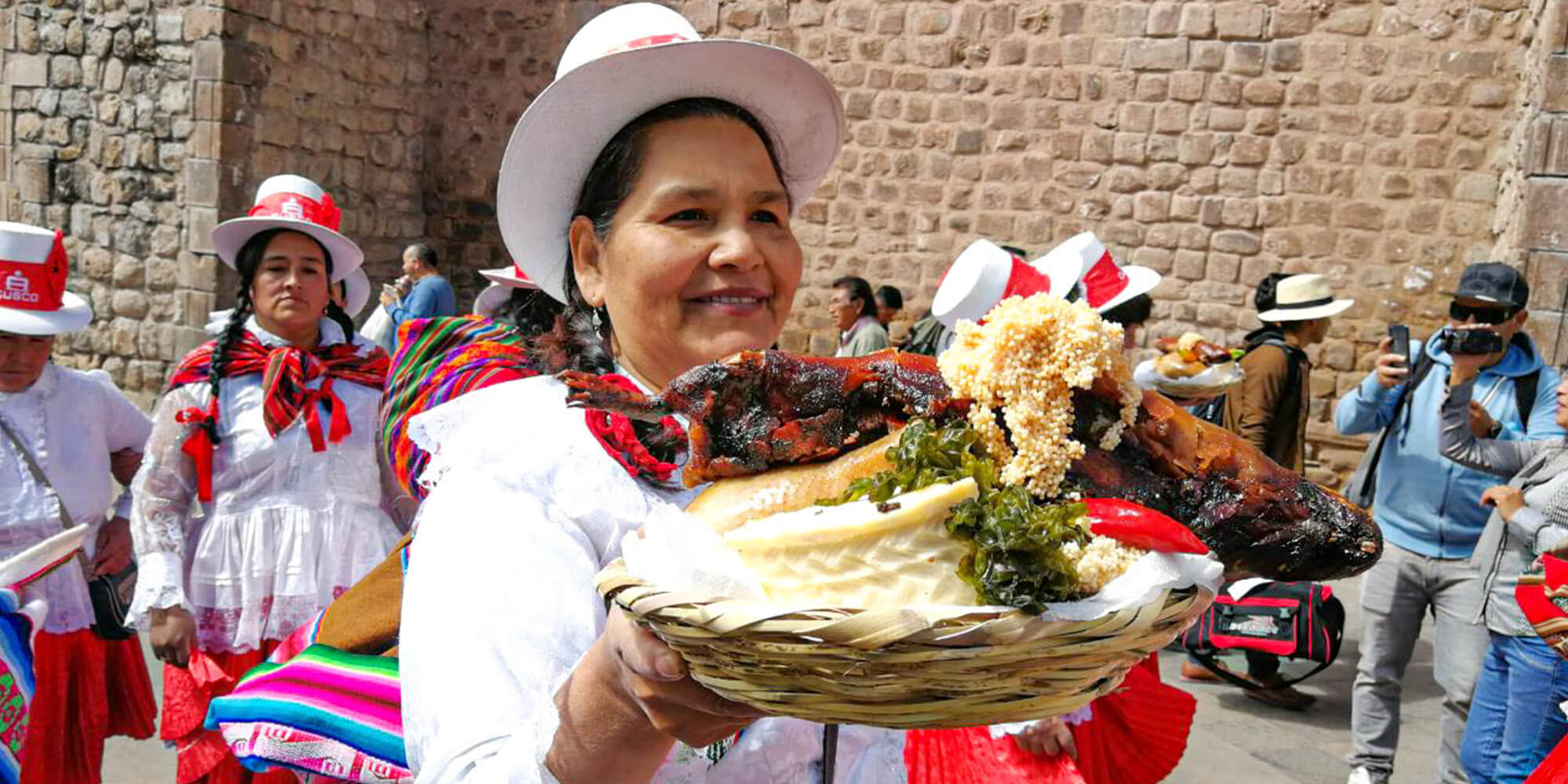 Chiriuchu or Cold food Famous dish of the region of Cusco