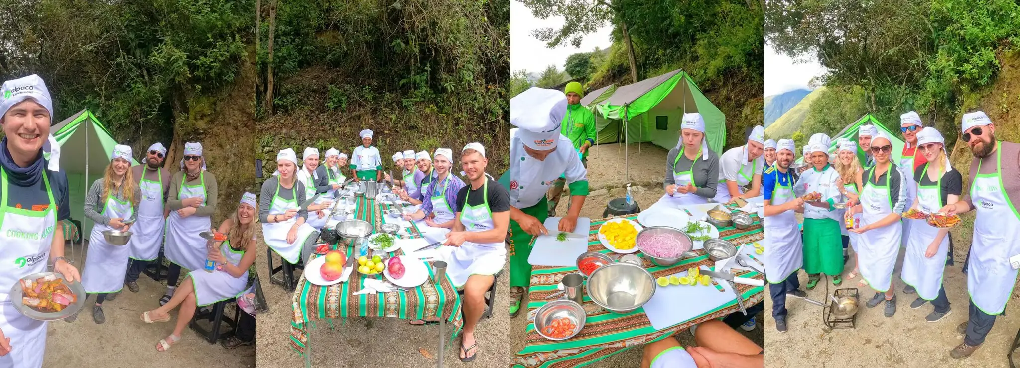 Cooking Classes on the Treks to Machu Picchu with Alpaca Expeditions