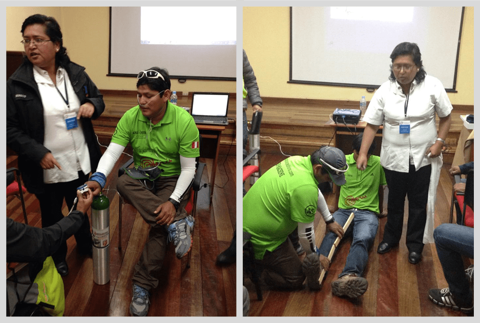 First Aid training is repeated
