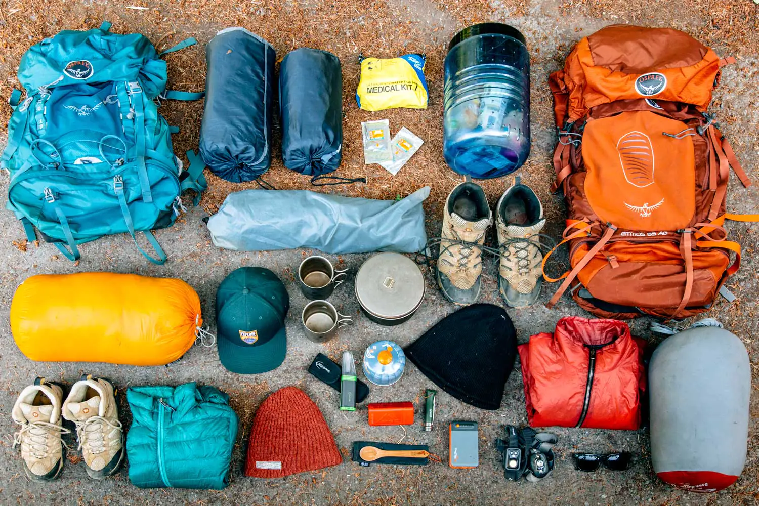 Hiking or Trekking
