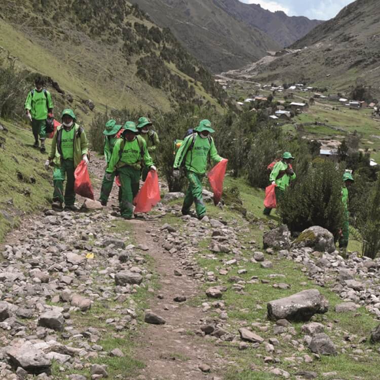 Inca Trail Clean-Up Campaigns