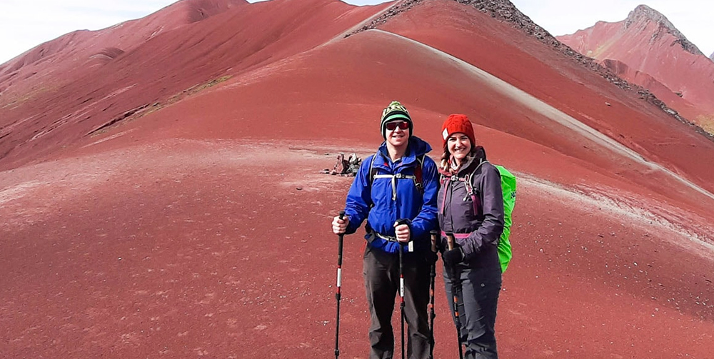 inca trail rainbow mountain