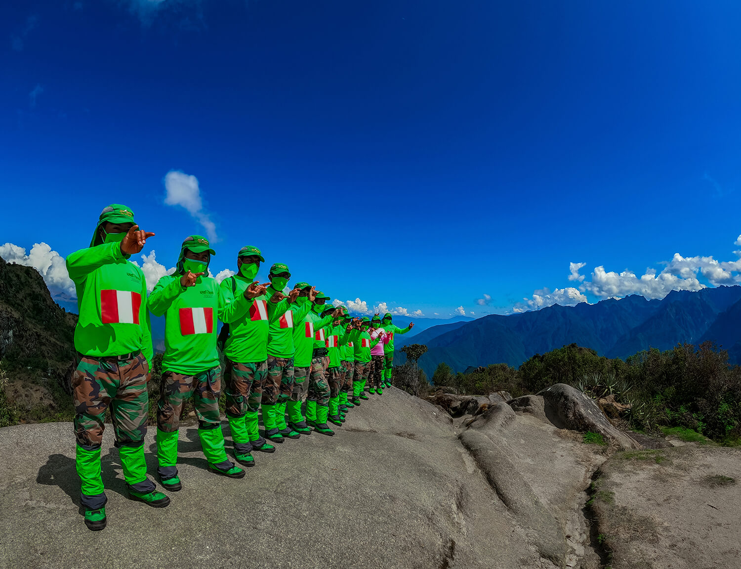 Inca Trail Trek to Machu Picchu 4D 3N Group Service trek with alpaca