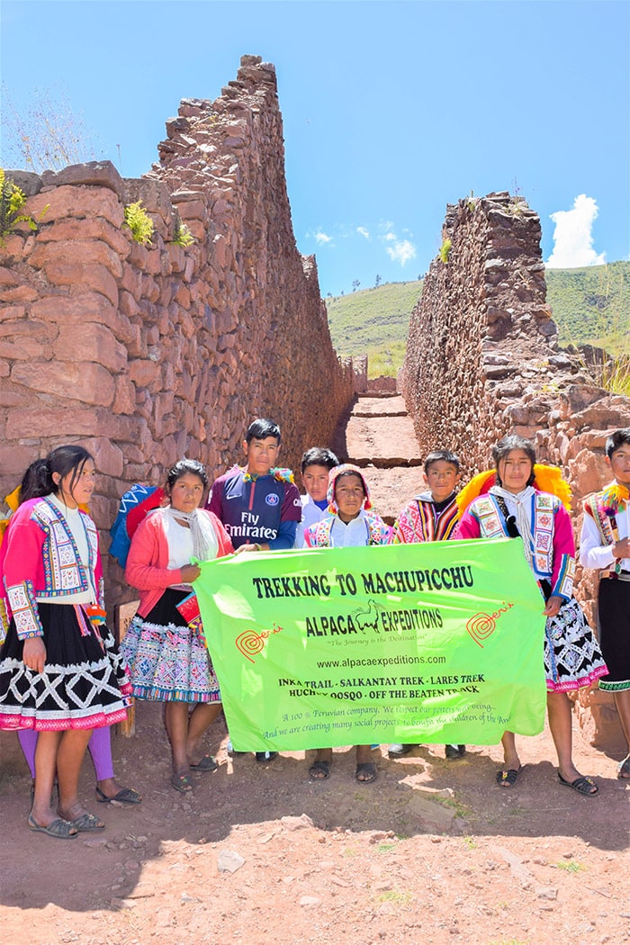Inca Túpac Yupanqui school, Ausaray village Alpaca Expeditions