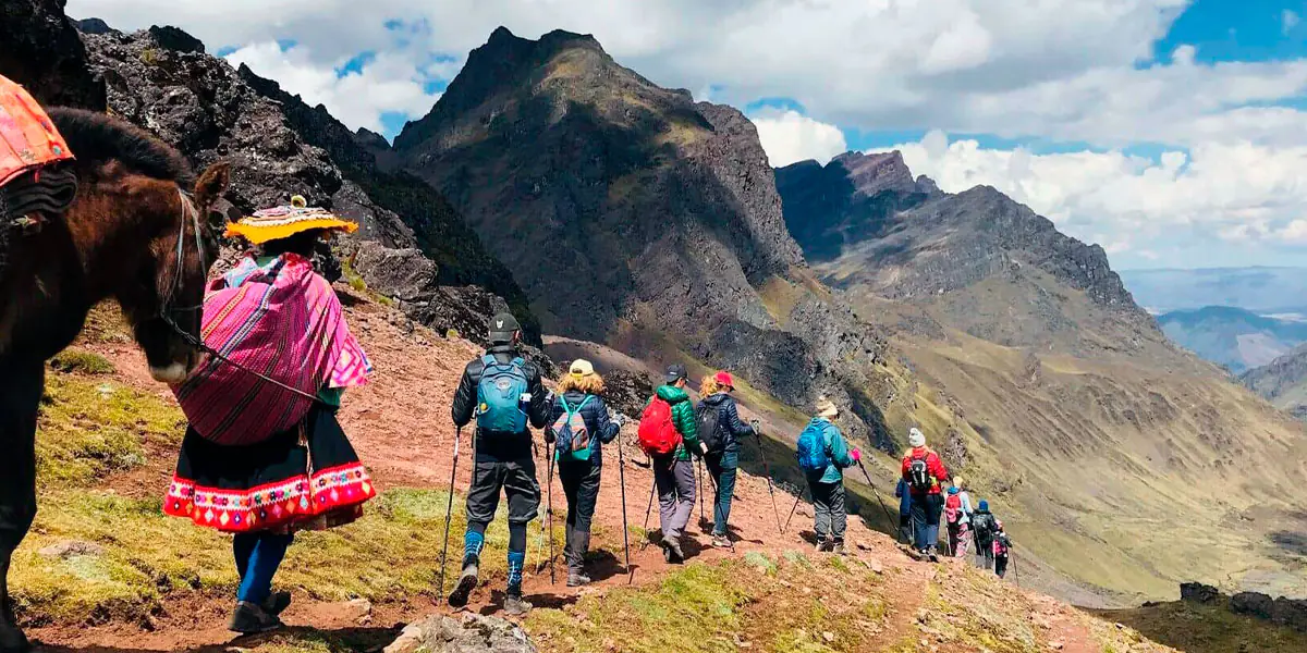Hiking or Trekking