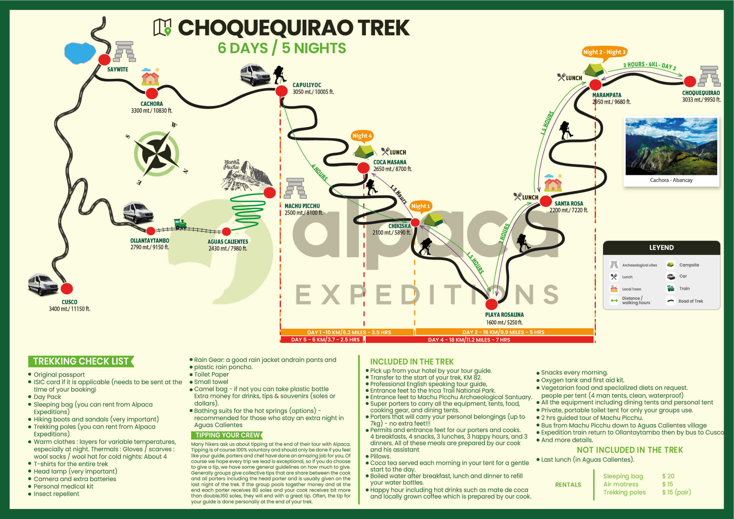 Choquequirao Trek + Machu Picchu 6D/5N
