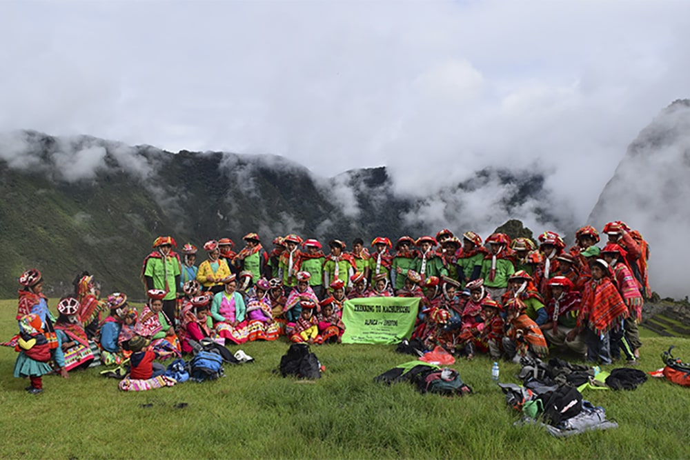 Our Inca Trail Porters First Visit to Machu Picchu