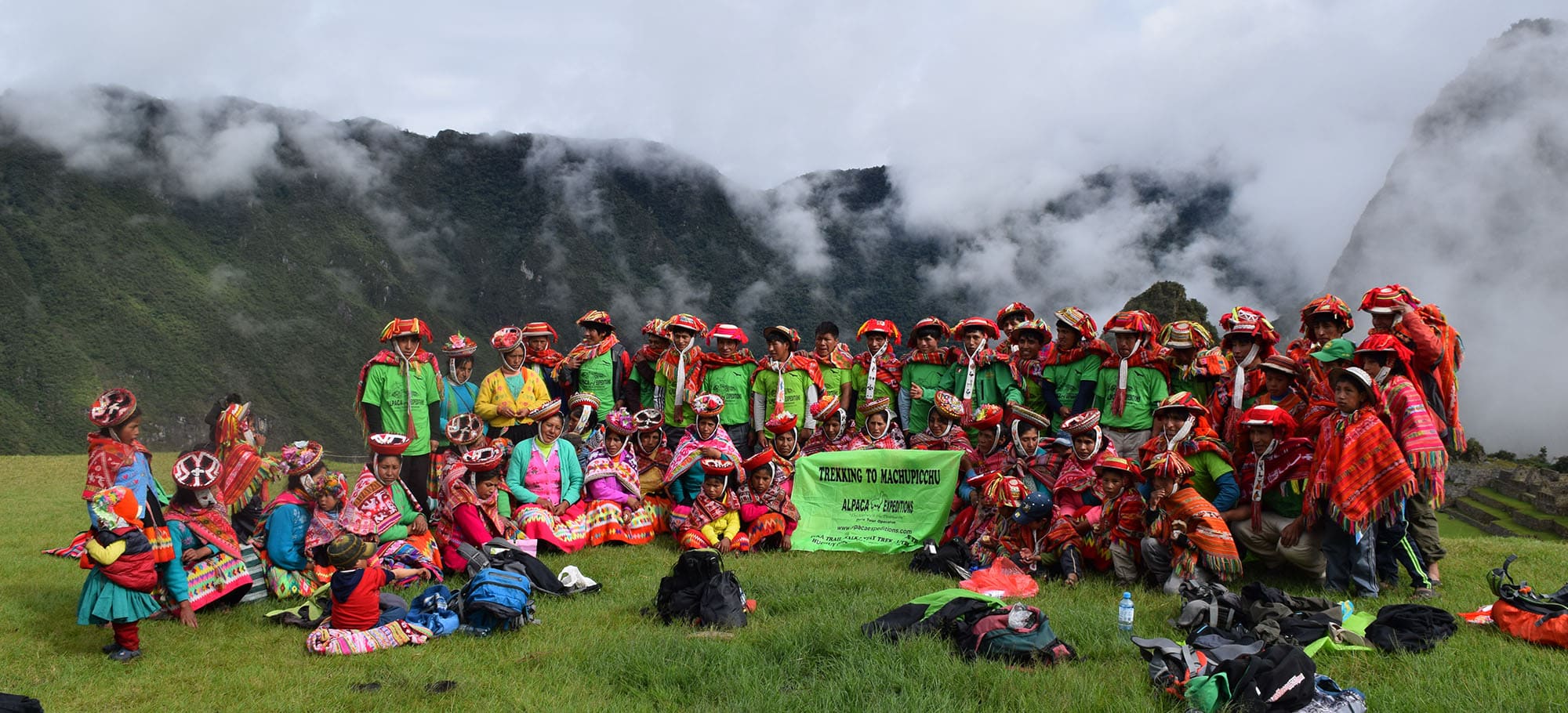 Our Inca Trail Porters First Visit to Machu Picchu