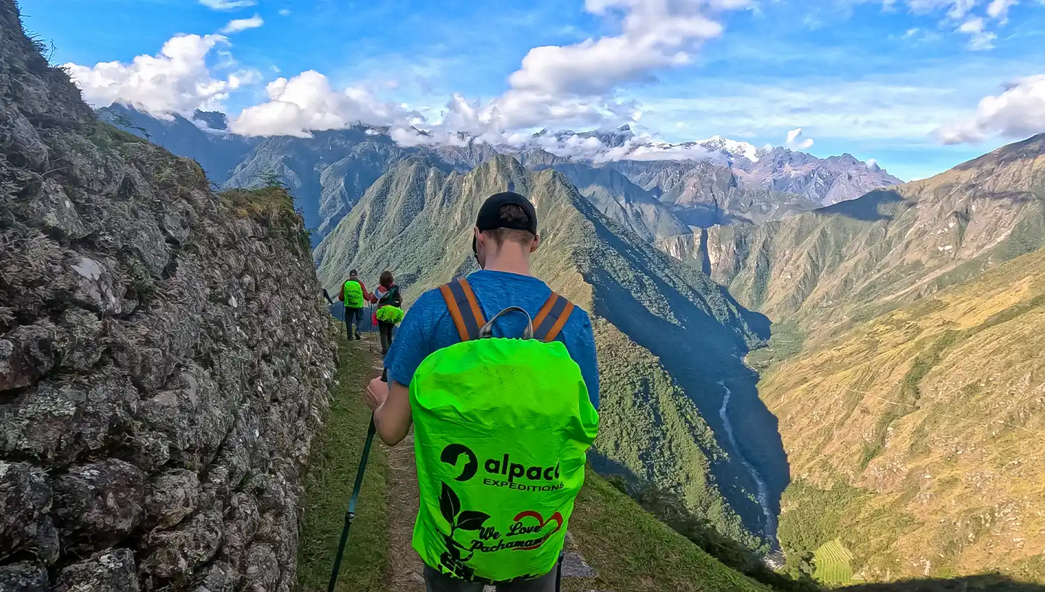 Panoramic Intipata Short Inca Trail