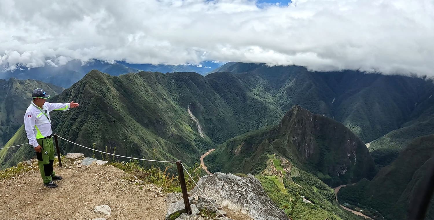 Panoramic view from Machu Picchu Mountain |Alpaca Expeditions