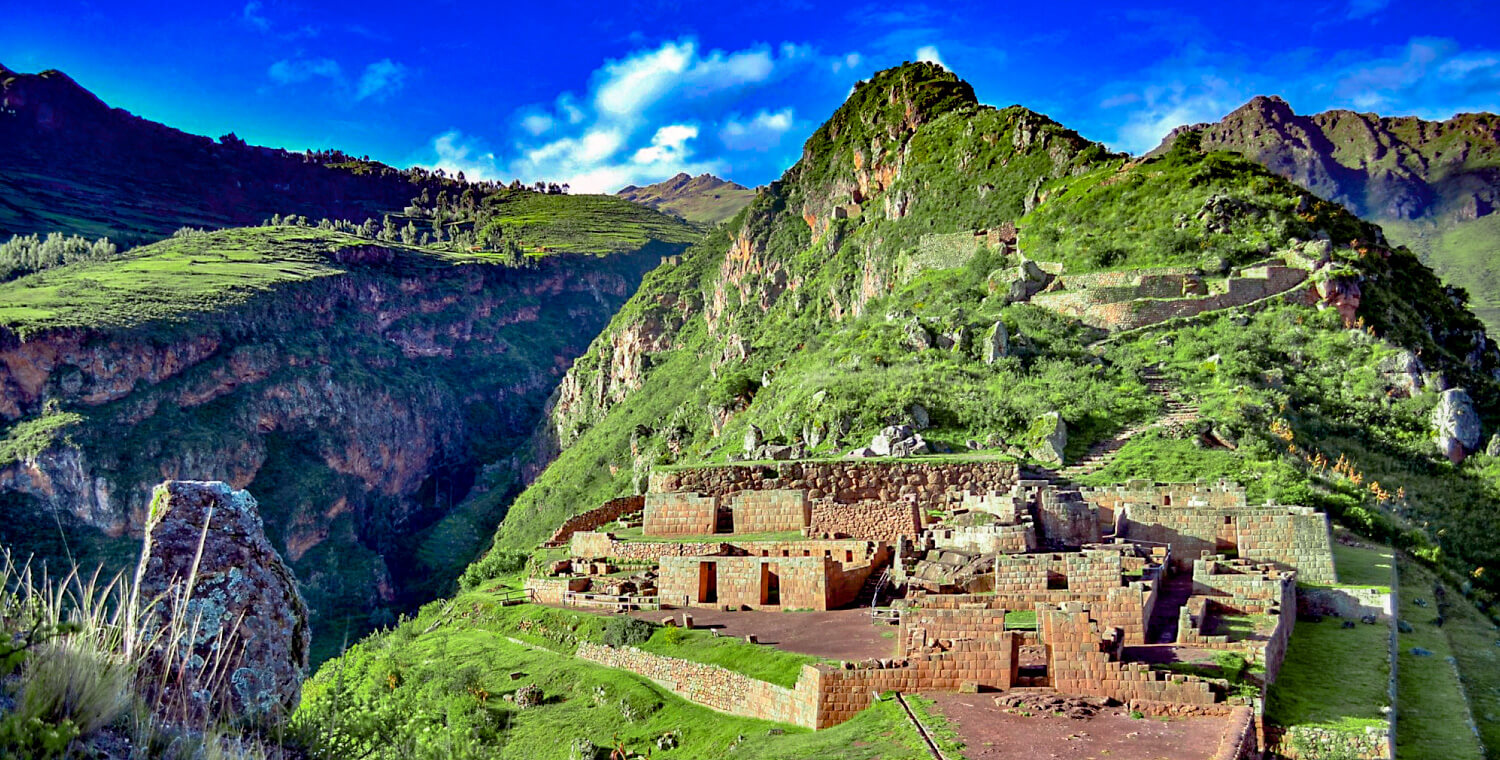 Pisac archaeological site in the Sacred Valley