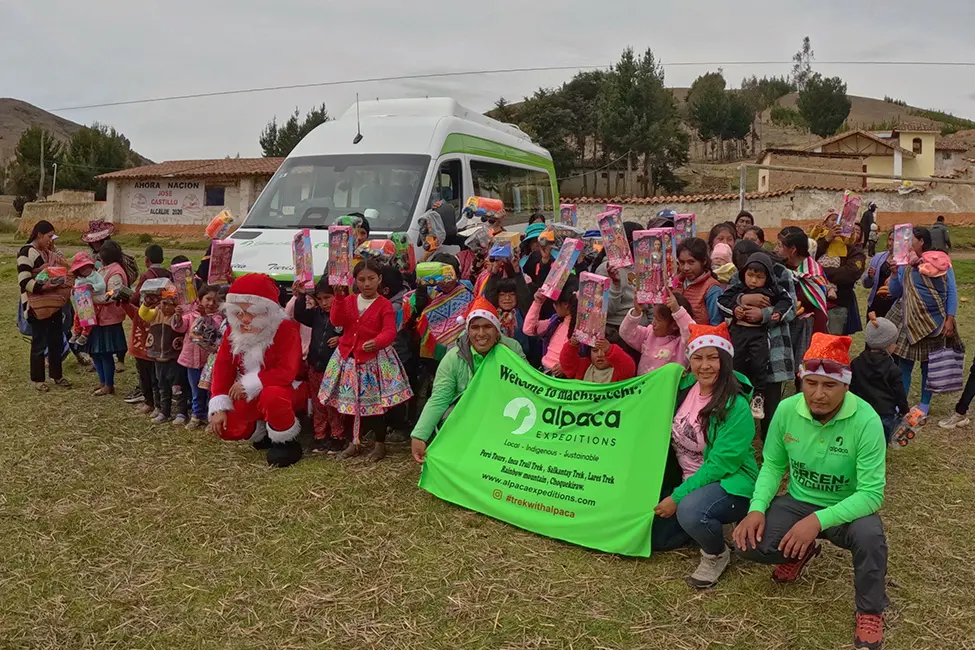 Sharing Joy and the Christmas Spirit in Pumapaccha