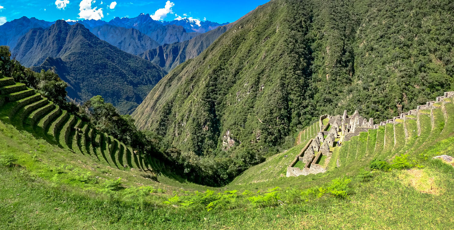 Views of Machu Picchu on 2-day Inca trail trek