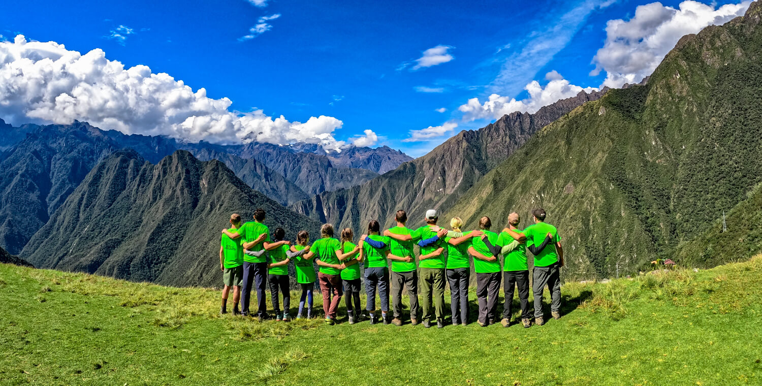 Views of Machu Picchu on 2-day Inca trail trek