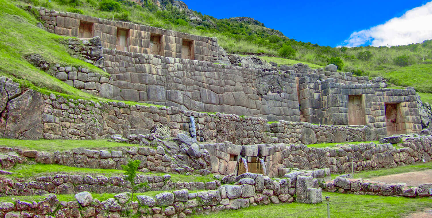 Tambomachay ruins on the Cusco City Tour