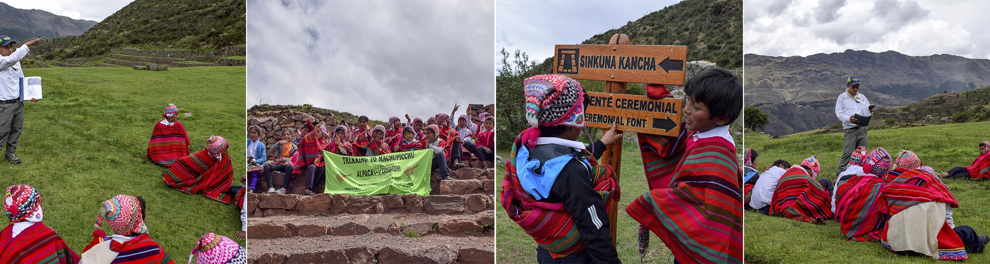 The Children of Huama Visit the South Valley in Cusco