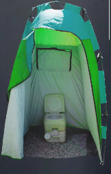 Toilet tent
