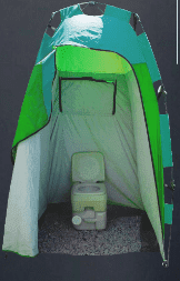 Toilet-tent