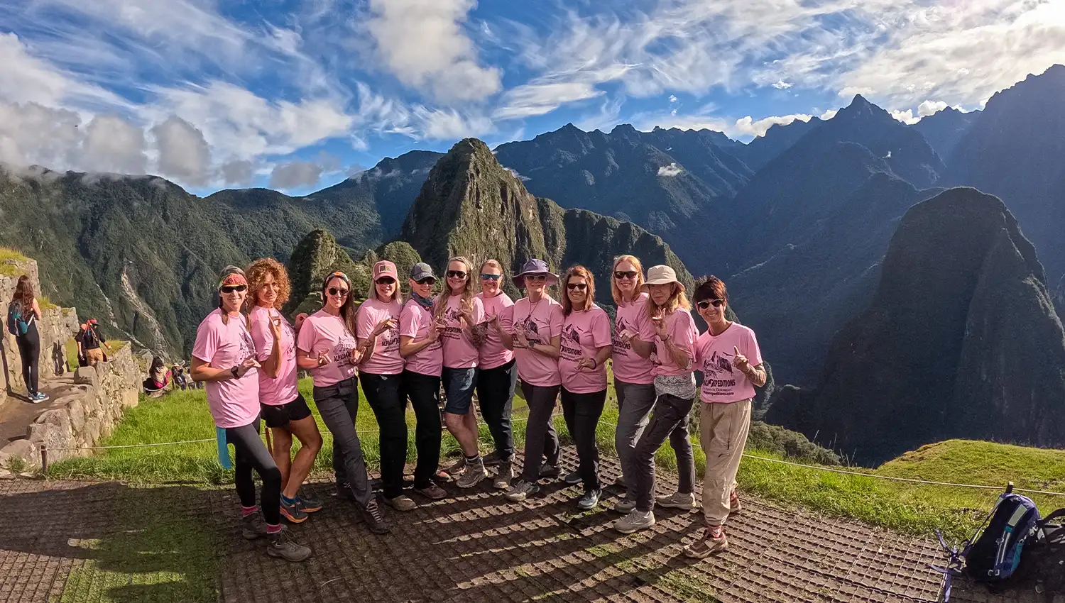 Women’s group at Machu Picchu
