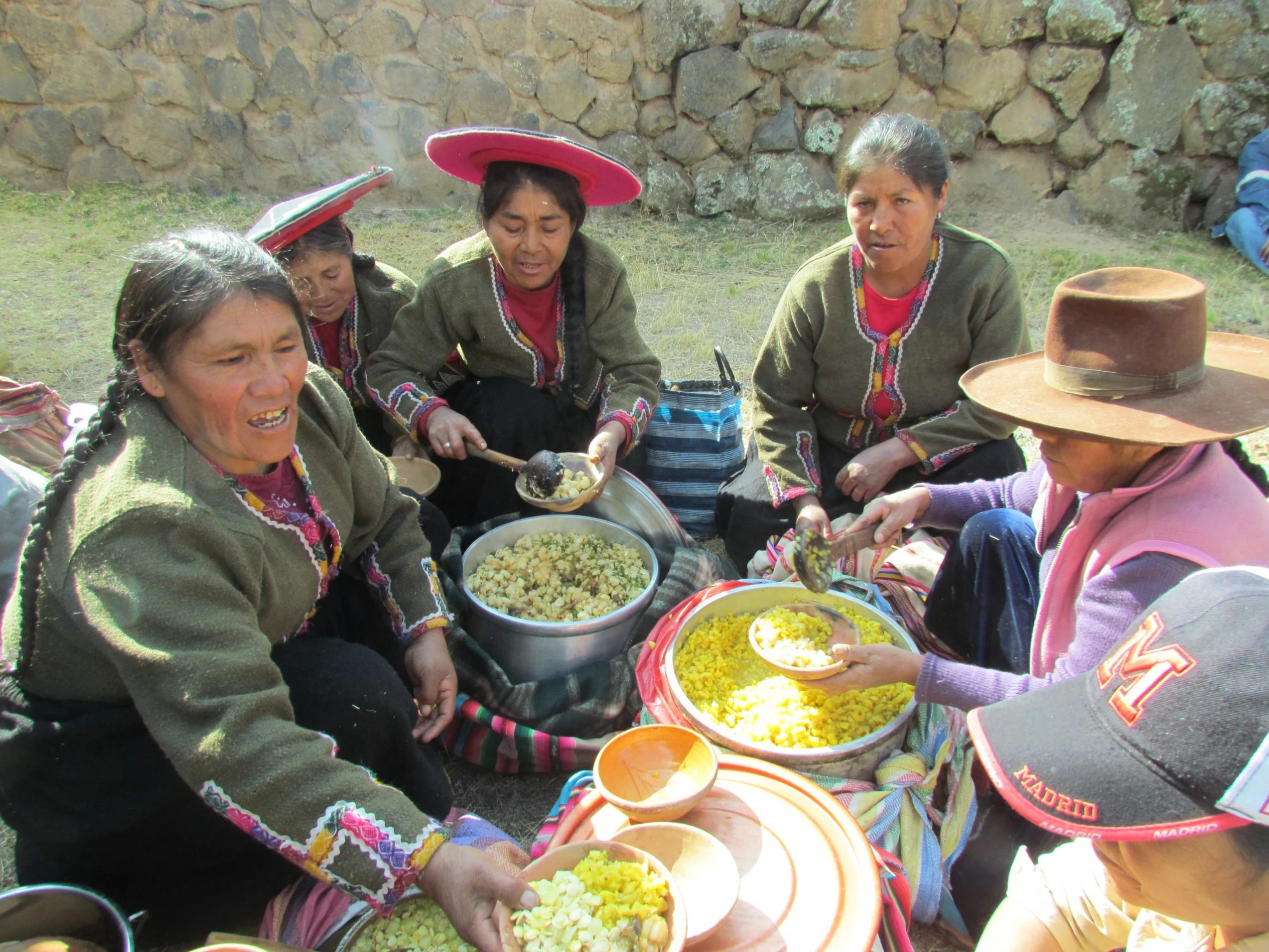alimentos camino inca