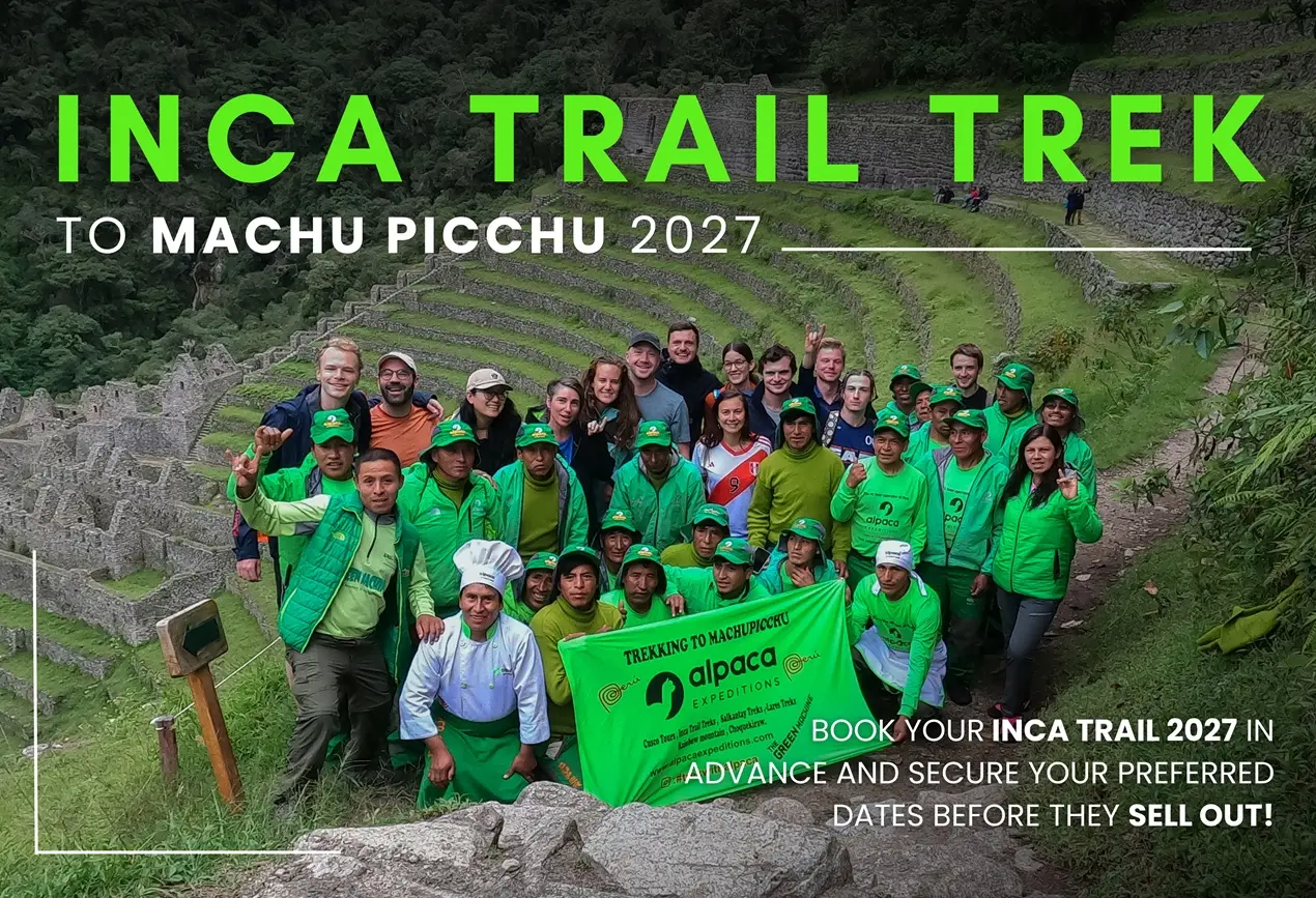 book your inca trail to machu picchu 2027