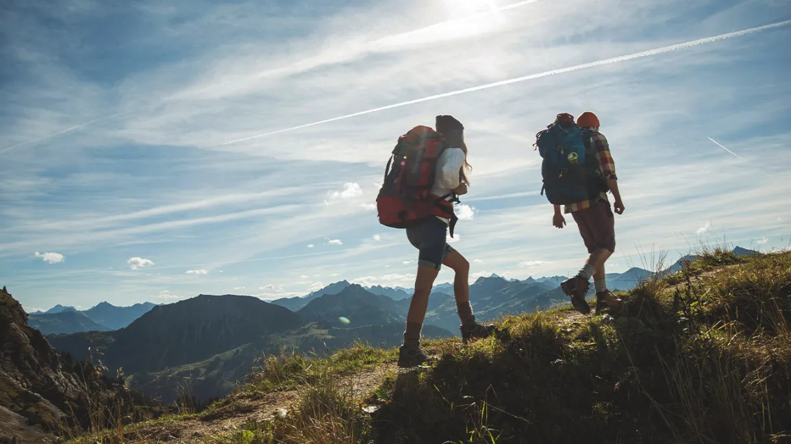 Hiking or Trekking