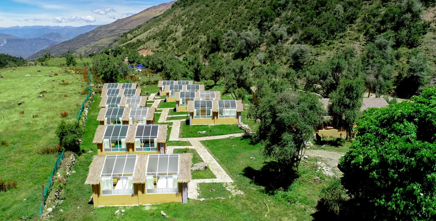 glass cabins of Alpaca Expeditions