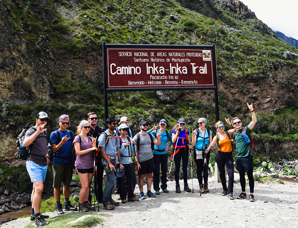 hikking Inca Trail to Machu Picchu 5 Days 4 Nights