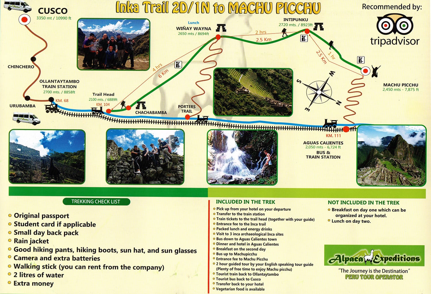 Inca Trail Hike 2D/1N & Rainbow Mountain + Red Valley 1 Day