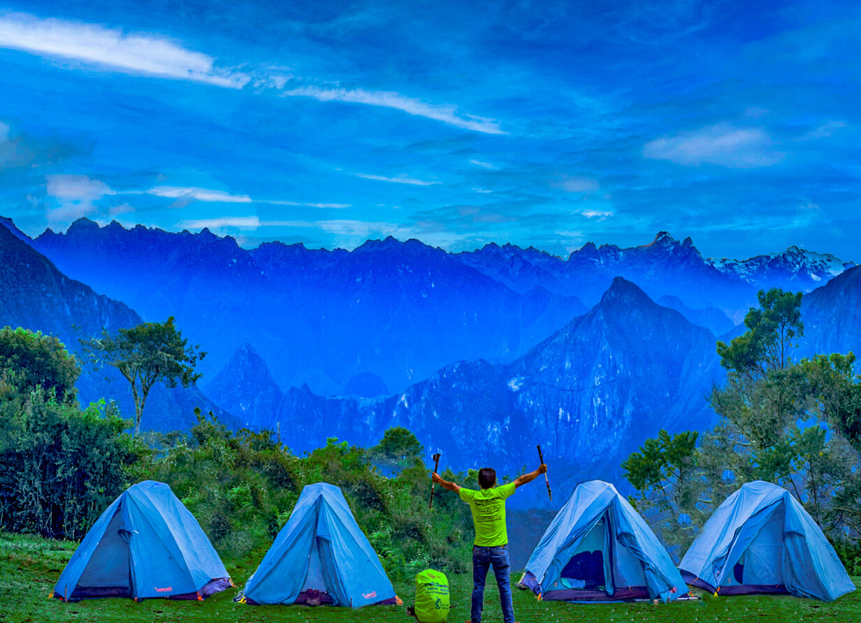trek to machu picchu | Accommodation LLactapata tent | Alpaca Expeditions