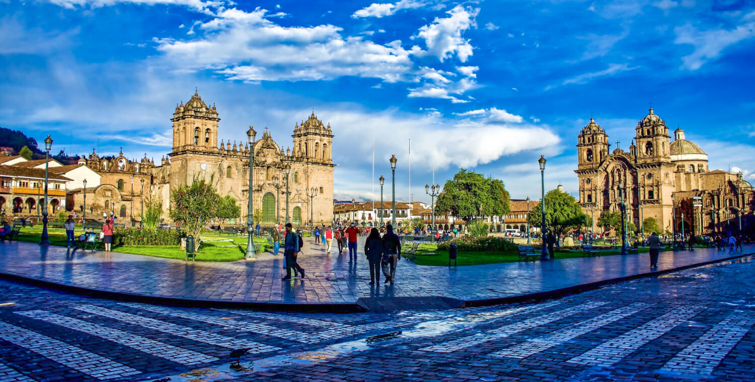 main square of the city of cusco