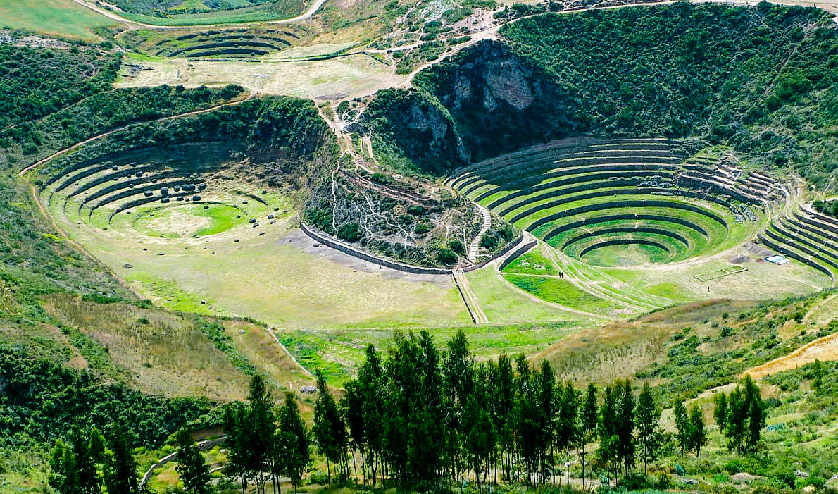 plains of Moray Cusco