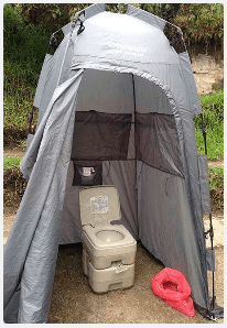 portable private Toilet Tents