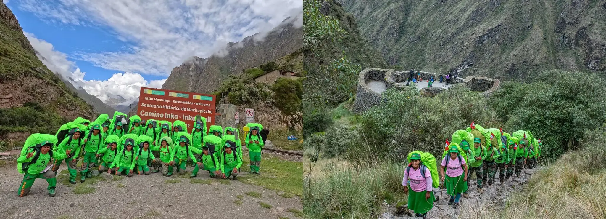 porters green machine Alpaca Expeditions
