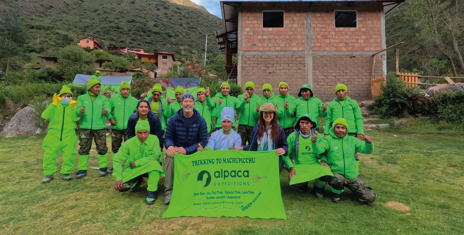 Private porters on Luxury inca trail | Alpaca Expeditions