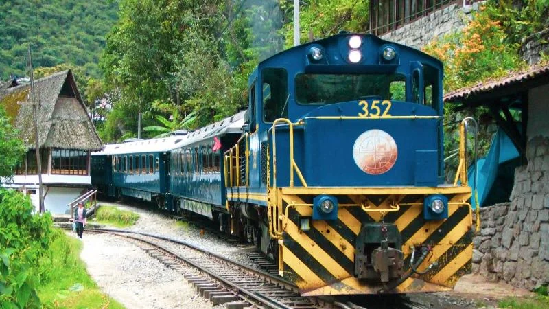 Tren a Machu Picchu
