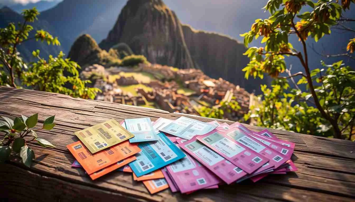 Machu Picchu tickets 2025