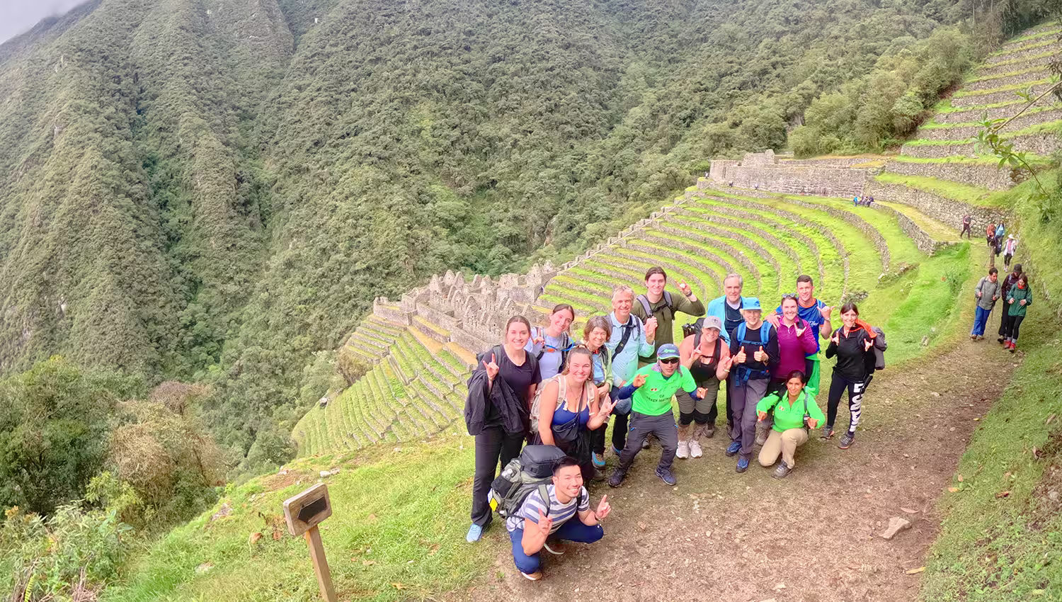 winay wayna route inca trail to machu picchu