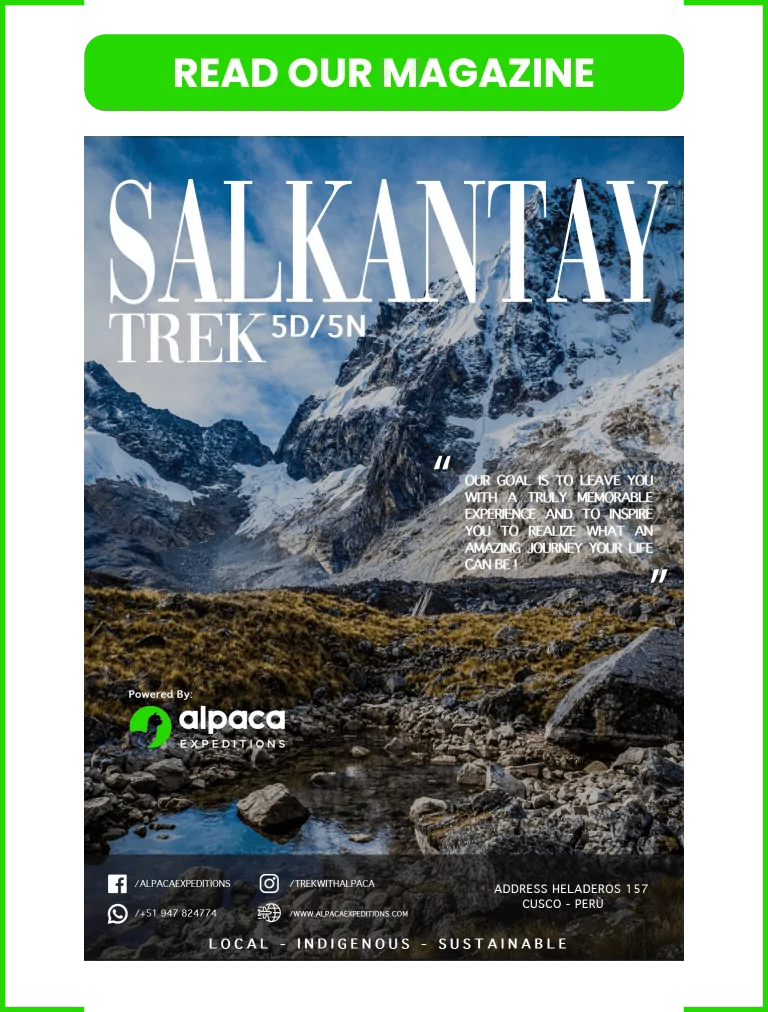 salkantay trek to machu picchu inca trail