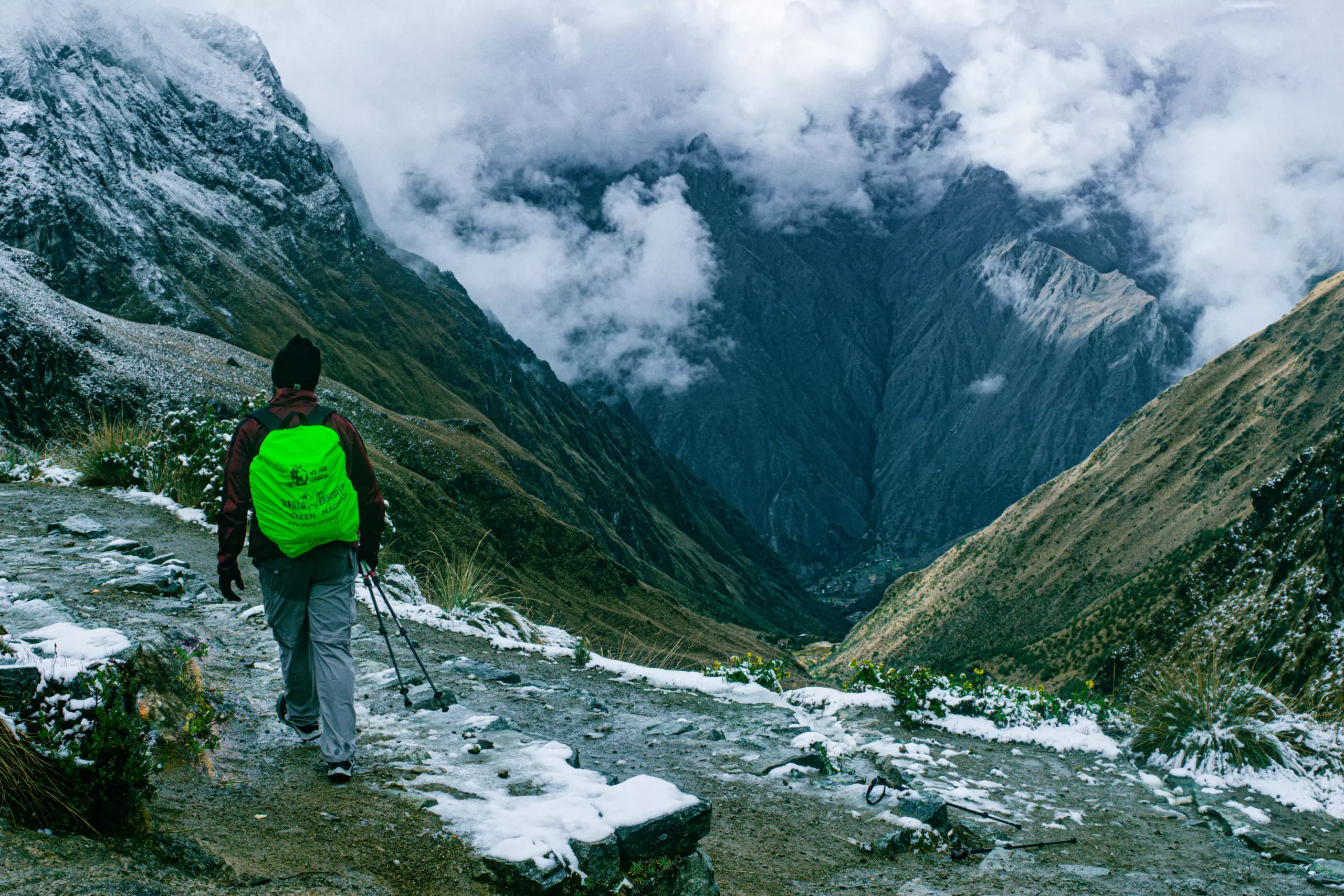 Camino Inca Mochila paisaje recorrido