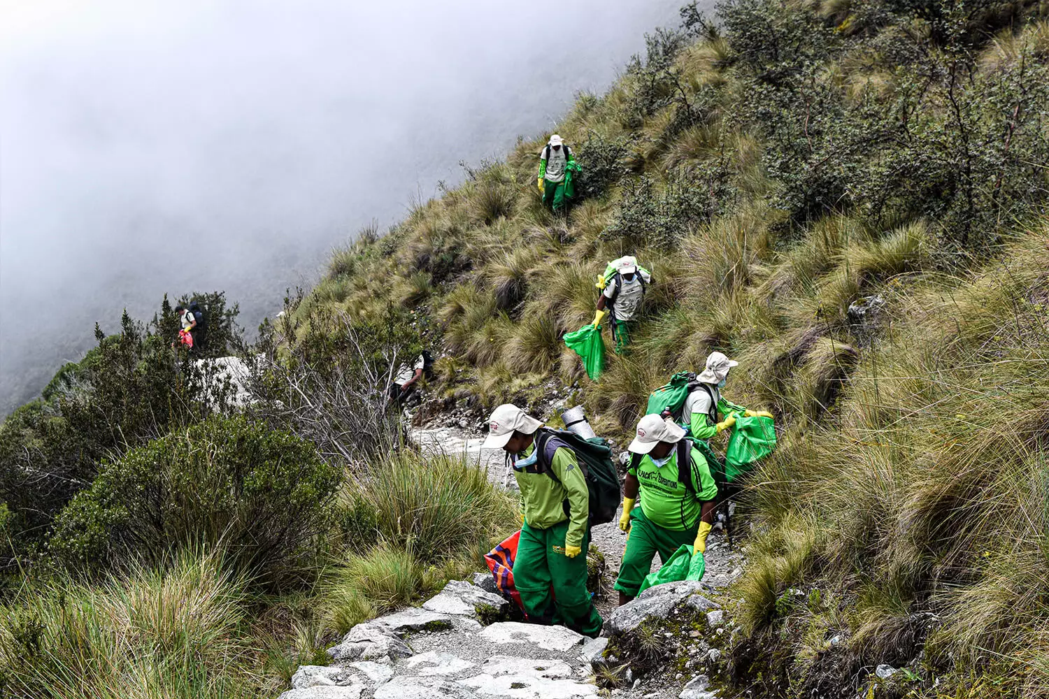 Inca Trail Cleanup Campaigns