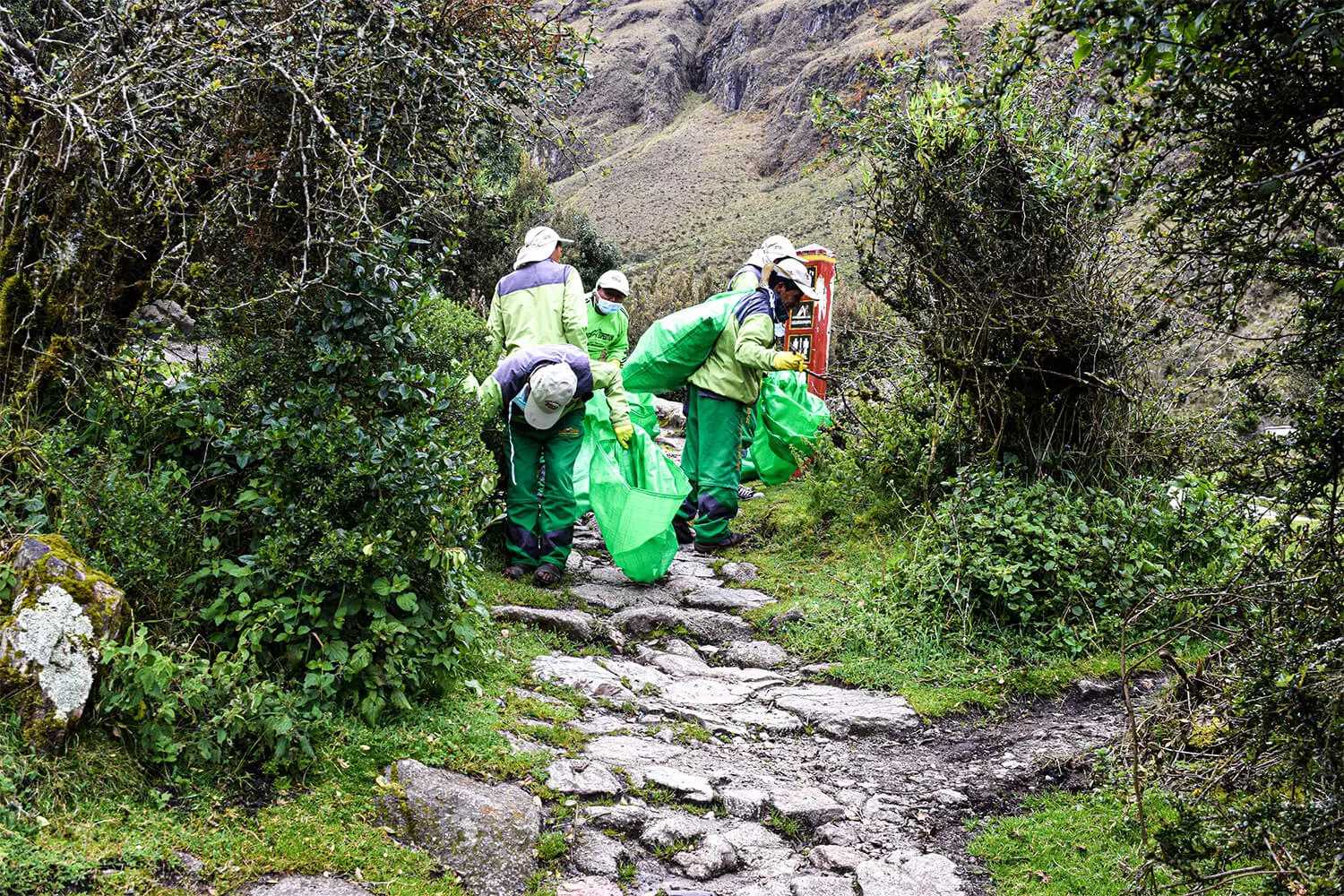 Inca Trail Cleanup Campaigns