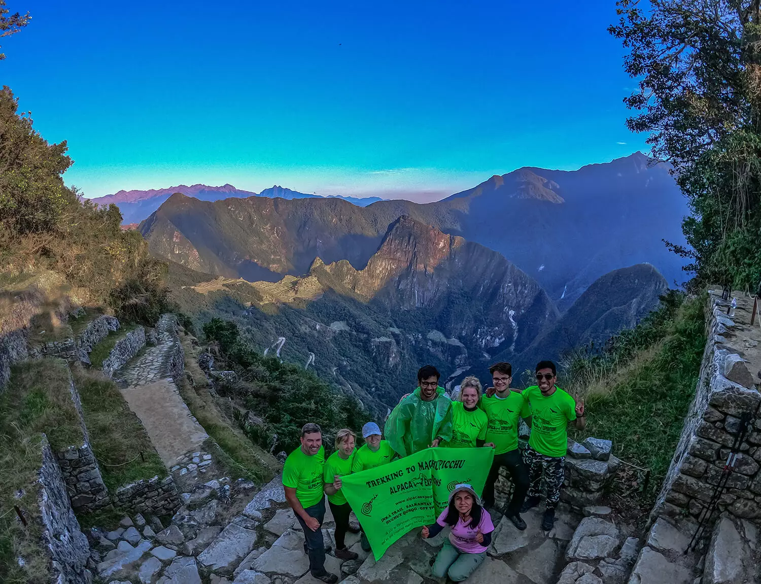 Inca Trail Trek to Machu Picchu 4D 3N Group Service sun gate