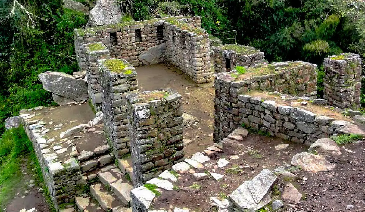 Intipunku o Puerta del Sol en Machu Picchu, Cusco, Peru