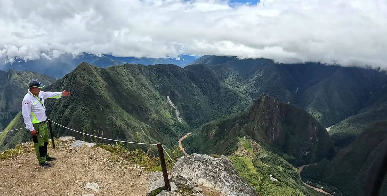 Panoramic view from Machu Picchu Mountain |Alpaca Expeditions